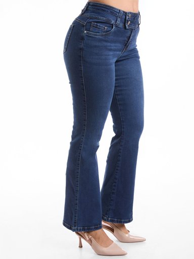 JEANS FLARE MUJER METAL JEANS BRESIA - 3