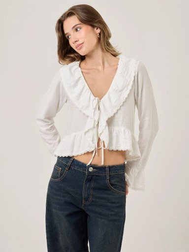 BLUSA MANGA LARGA MUJER INDEX BOBOS - 1