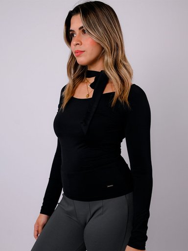 POLO MANGA LARGA MUJER BLACKOUT MELISSA M26 - 3