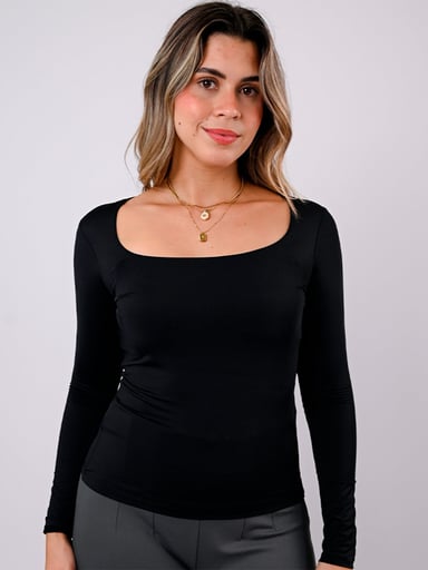 POLO MANGA LARGA MUJER BLACKOUT HELEN M26 - 1