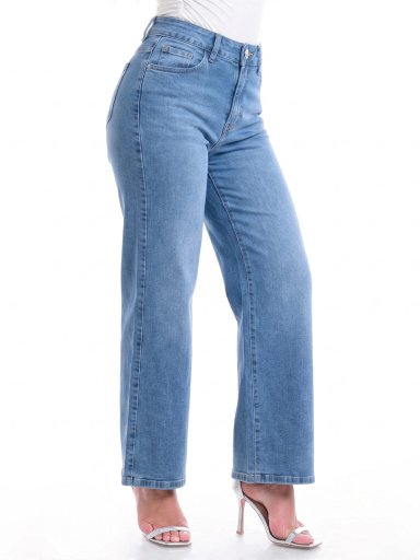 JEANS STRAIGHT CROPPED MUJER METAL JEANS BELGICA - 3