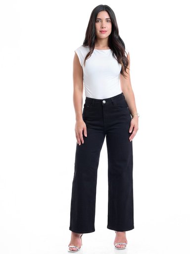 JEANS STRAIGHT CROPPED MUJER METAL JEANS BELGICA - 1