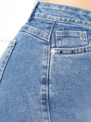 JEANS WIDE LEG MUJER KANSAS MIRNA - 4