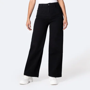 JEAN WIDELEG MUJER PIONIER NEGRO LARAAH - 1