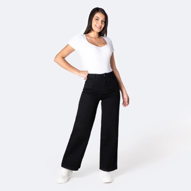 JEAN WIDELEG MUJER PIONIER NEGRO LARAAH - 2