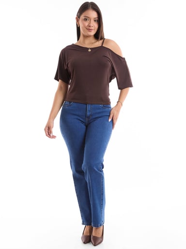 POLO MUJER METAL JEANS ASSIMI - 1