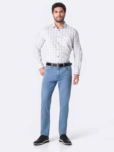 JEAN RECTO HOMBRE PIONIER RONALD CONFORT STRETCH CINTURA - 1