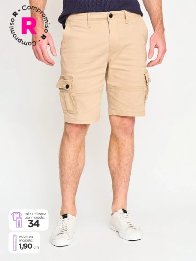 SHORT HOMBRE AERO ECARGO - 1