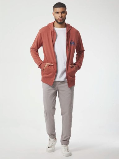 POLERA MANGA LARGA HOMBRE QUIKSILVER EVERY DAY ZIP HOODIE - 5