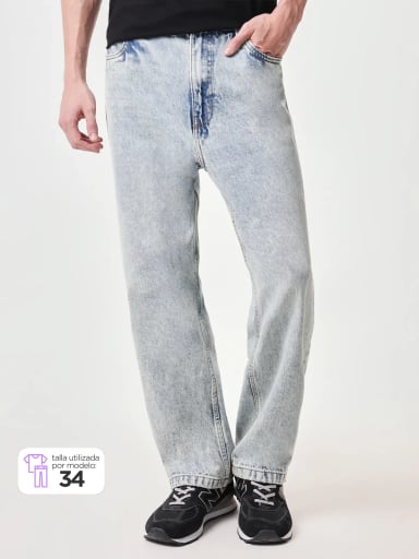JEANS ALGODÓN HOMBRE INDEX DAGGY - 1