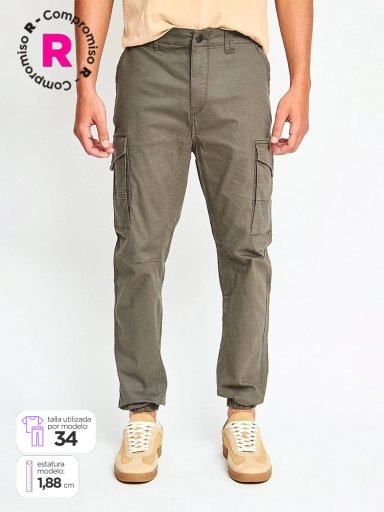 PANTALÓN JOGGER HOMBRE BARBADOS CHINO - 1