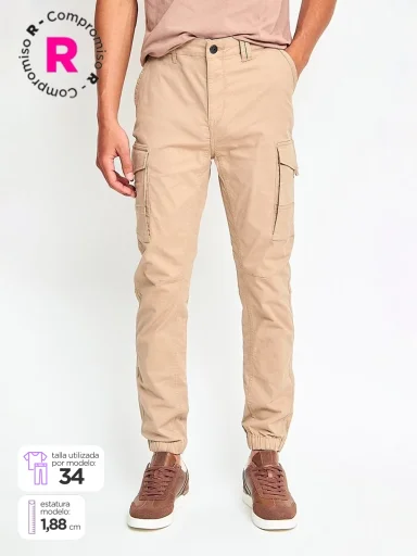 PANTALÓN JOGGER HOMBRE BARBADOS CHINO - 1