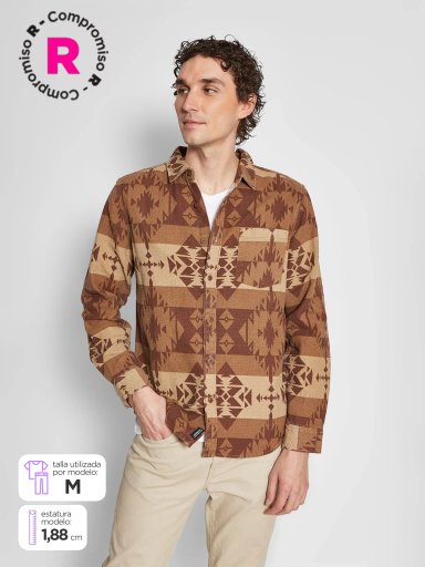 CAMISA MANGA LARGA HOMBRE BARBADOS - 1