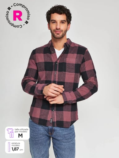 CAMISA MANGA LARGA HOMBRE BARBADOS - 1