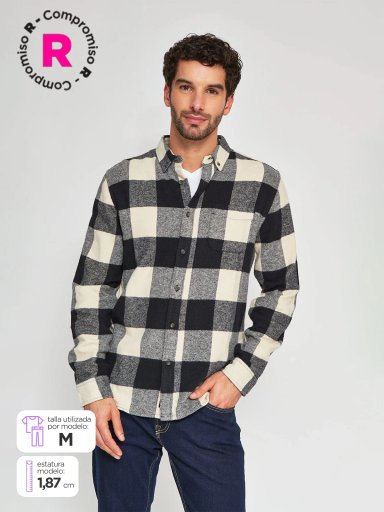 CAMISA MANGA LARGA HOMBRE BARBADOS - 1