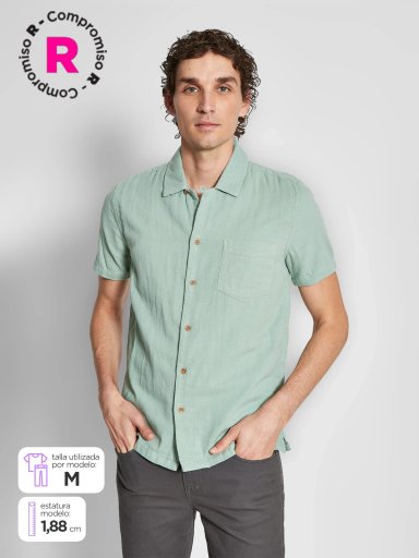 CAMISA MANGA CORTA HOMBRE AERO - 1