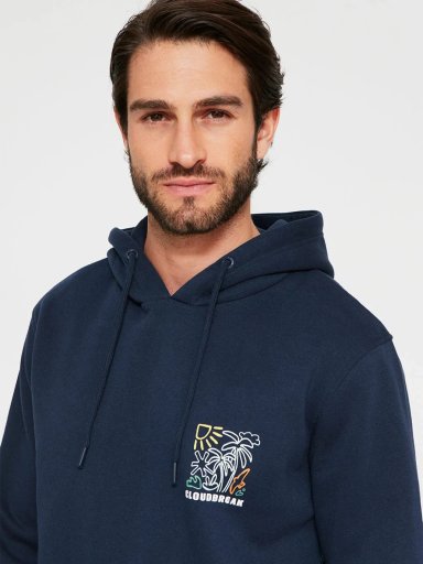 POLERA HOMBRE CLOUDBREAK HOODIE ANTOINE - 3