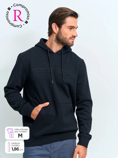 POLERA HOMBRE CLOUDBREAK HOODIE ALBERT - 1
