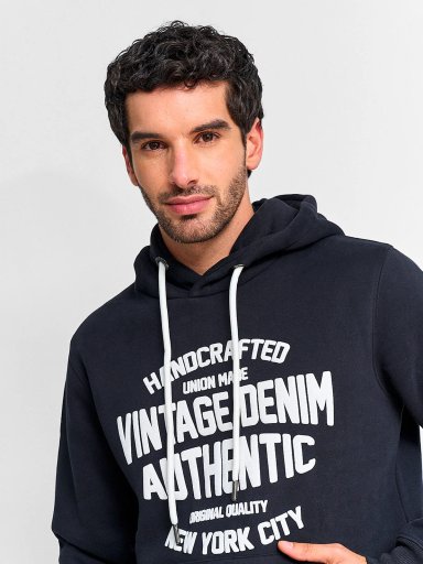 POLERA HOMBRE ROBERT LEWIS HOODIE ECO - 3