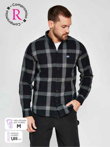 CAMISA MANGA LARGA ROBERT LEWIS ELINA - 1