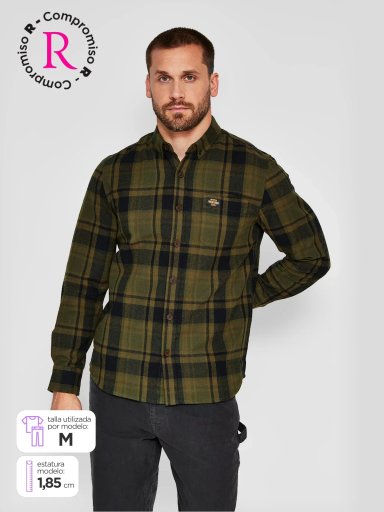 CAMISA MANGA LARGA ROBERT LEWIS ELINA - 1