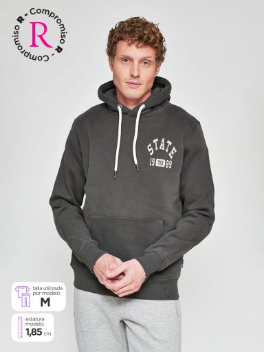 POLERA HOMBRE ROBERT LEWIS ALINA HOODIE - 1