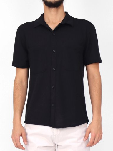 CAMISA MANGA CORTA ALGODÓN HOMBRE KAYRA MAN - 1