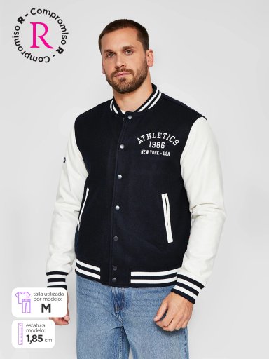 CHAQUETA HOMBRE ROBERT LEWIS APATCH - 1