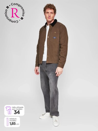 JEANS ALGODÓN HOMBRE BARBADOS ANCHO - 1