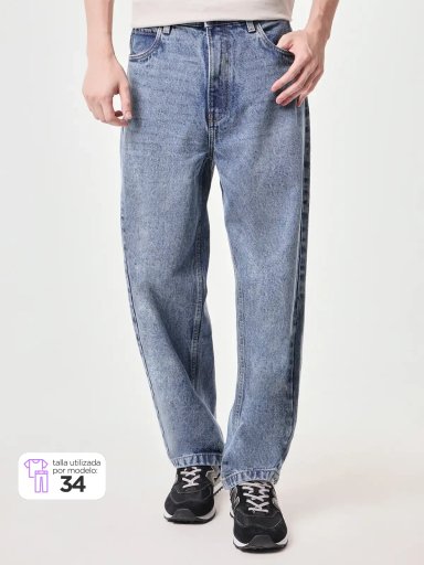 JEANS ALGODÓN HOMBRE INDEX DAGGY - 1