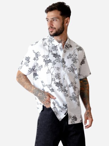 CAMISA MANGA CORTA ALGODÓN HOMBRE BLACKOUT - 3