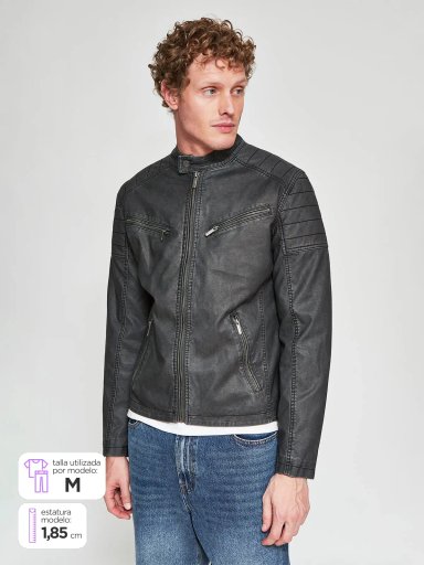 CASACA HOMBRE BARBADOS MOTO - 1
