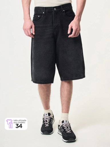 SHORT HOMBRE INDEX SKATER - 1