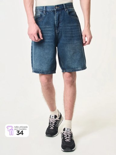 SHORT HOMBRE INDEX BAGGY - 1
