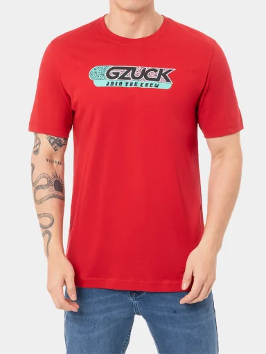 POLO MANGA CORTA REGULAR FIT HOMBRE GZUCK FRETZON - 1