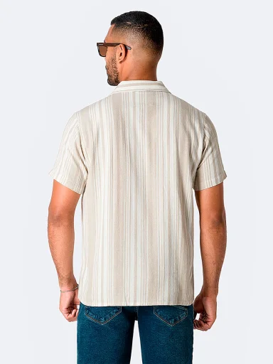CAMISA MANGA CORTA REGULAR FIT HOMBRE PIONIER GREGORH - 2
