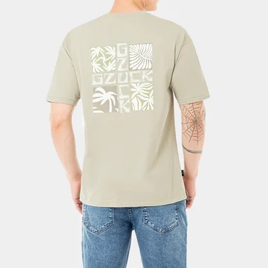POLO MANGA CORTA REGULAR FIT HOMBRE GZUCK PALM DRIFT OVERSIZE - 1