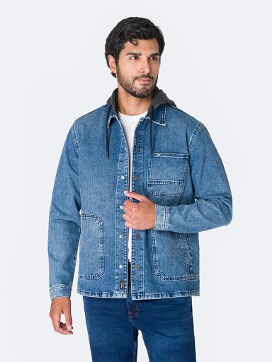 CAMISACO MANGA LARGA REGULAR FIT HOMBRE PIONIER BOGGS - 1