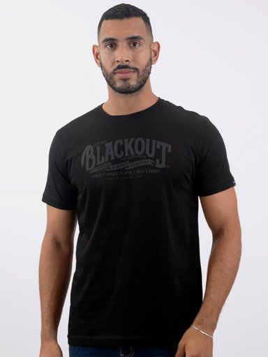 POLO MANGA CORTA ALGODÓN HOMBRE BLACKOUT BASICO 051 H25 - 1