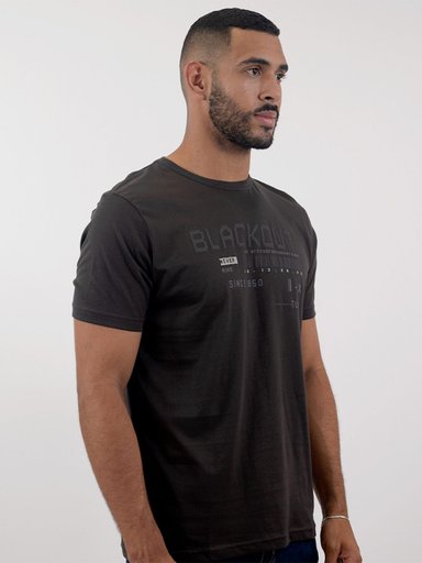 POLO MANGA CORTA ALGODÓN HOMBRE BLACKOUT BASICO 053 H25 - 2
