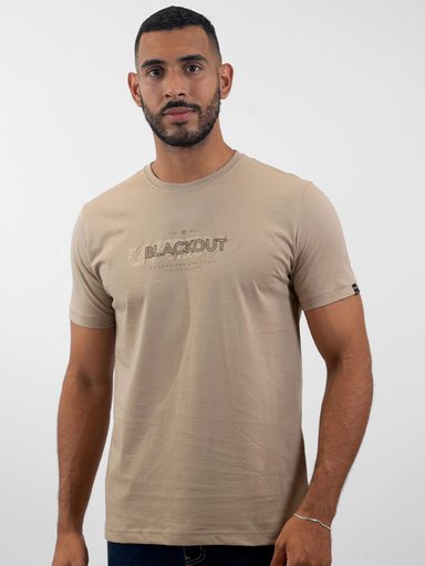 POLO MANGA CORTA ALGODÓN HOMBRE BLACKOUT BASICO 058 H26 - 1