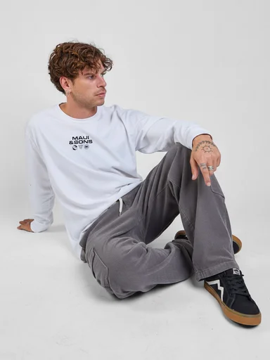 PANTALÓN JOGGER BAGGY FIT HOMBRE MAUI AND SONS 5N2018 - 5