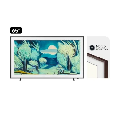 TELEVISOR NEO QLED UHD 4K 65" THE FRAME RO LS03FW VISION AI SAMSUNG (2025) + MARCO MARRON - 1