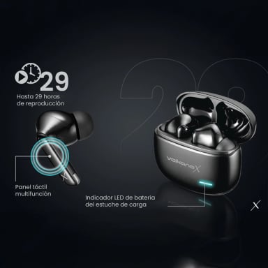 AUDÍFONOS VOLKANO IN EAR VXT200S BLUETOOTH - 3