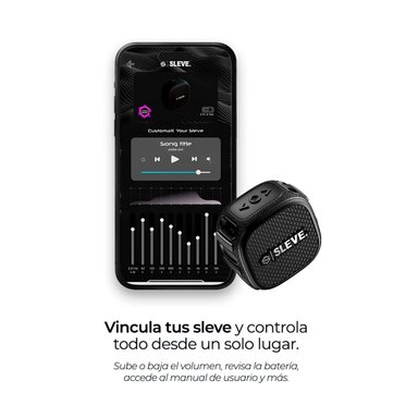 PARLANTE BLUETOOTH SLEVE MOBILE BOOM MINI 3W - 4