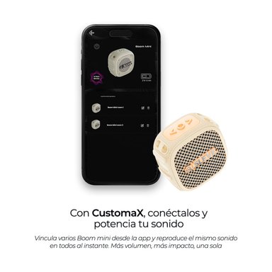 PARLANTE BLUETOOTH SLEVE MOBILE BOOM MINI 3W - 5
