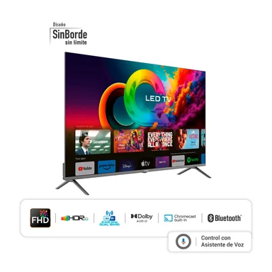 TELEVISOR SMART TV HYUNDAI QLED 50” HYLED5027QFG - 3