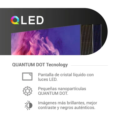 TELEVISOR SMART TV HYUNDAI QLED 50” HYLED5027QFG - 9