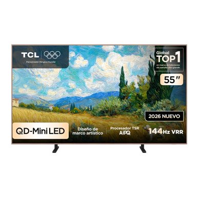 TELEVISOR TCL ART TV 4K 55" QD MINILED 55A400 PRO - 1