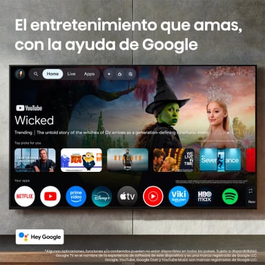 TELEVISOR SMART TV HISENSE 55" 55U6ESG MINI-LED UHD GOOGLE TV - 12